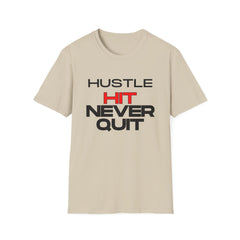 Hustle Hard Unisex Softstyle T-Shirt - Motivational Fitness Apparel