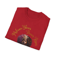 Melanin Shines Power Rises T-Shirt