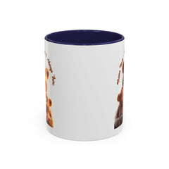Love You Beary Much Bear Family Mug - Cute Accent Coffee Mug for Moms