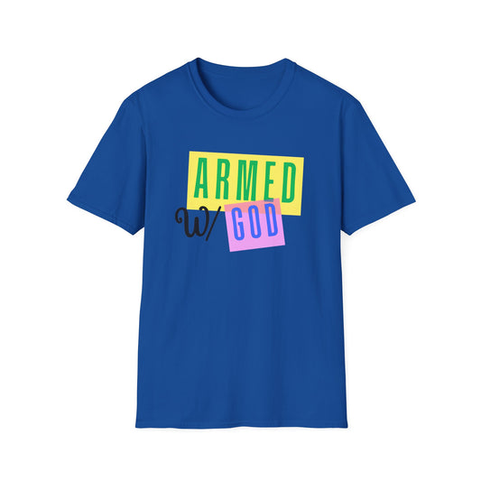 Armed with God Unisex Softstyle T-Shirt