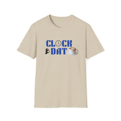 Coffee Lovers T-Shirt - 'CLOCK DAT'