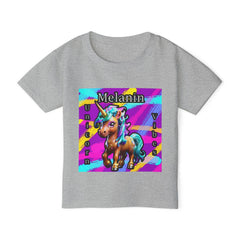 Melanin Unicorn Vibes Toddler T-Shirt