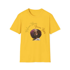 Melanin Shines Power Rises T-Shirt