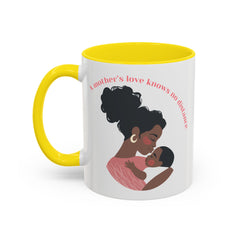 A Mother's Love Coffee Mug - Inspirational 11oz & 15oz Accent Cup