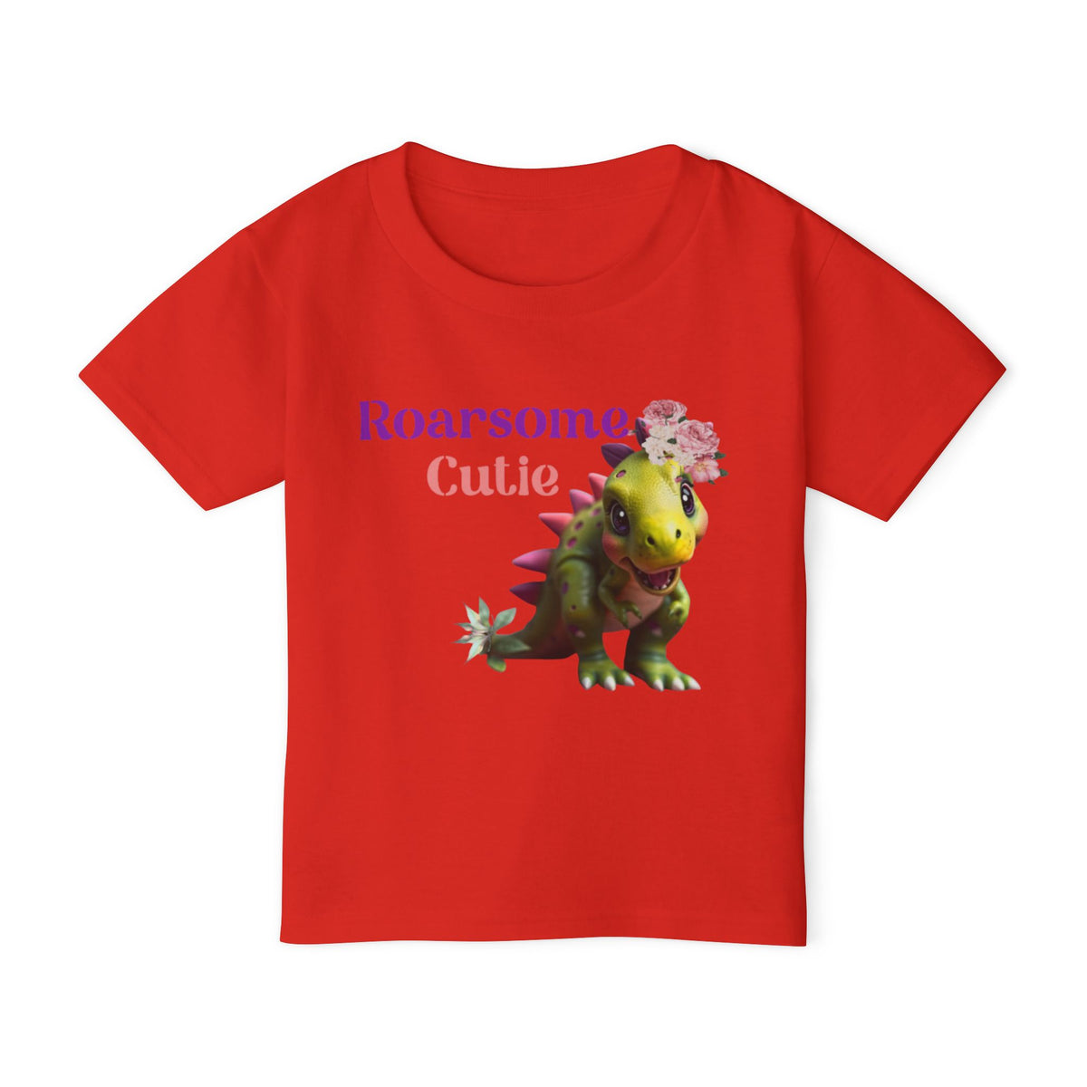 Roarsome Cutie Dino Cute Toddler T-Shirt