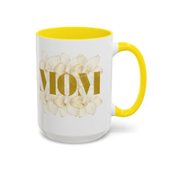 Elegant MOM Accent Coffee Mug - Perfect Gift for Mother's Day