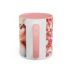 Inspirational Beauty Accent Coffee Mug - Be Your Own Kind of Beauty