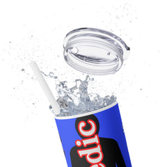 Paramedic Appreciation Skinny Tumbler with Straw - 20oz