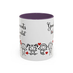 Grandparents' Greatest Gift Coffee Mug - Cute Family Design for Special Moments