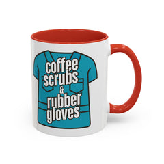Coffee Scrubs & Rubber Gloves Mug - Perfect for Healthcare Heroes