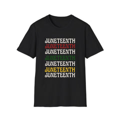 JuneTeenth Unisex Softstyle T-Shirt – Celebrate Freedom with Style