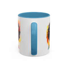 Drippin' in Color Coffee Mug - Afrocentric Drinkware for Proud Individuals