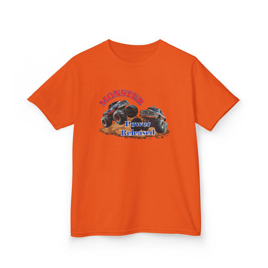 Monster Truck Kids Heavy Cotton Tee