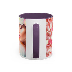 Inspirational Beauty Accent Coffee Mug - Be Your Own Kind of Beauty