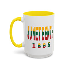 Juneteenth Celebration Mug - 11oz & 15oz Accent Coffee Mug