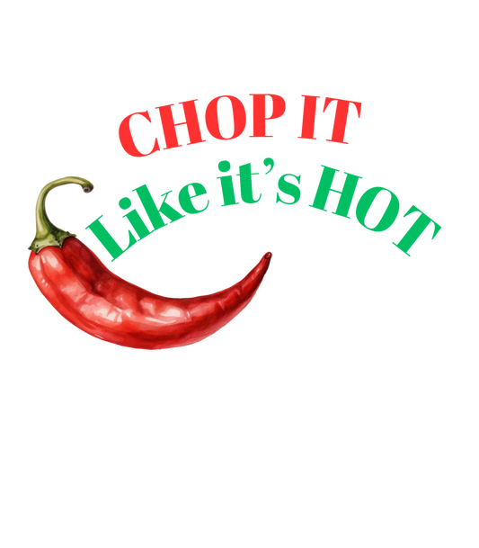 Chop It Like it's Hot Apron