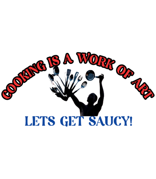 Cooking is a Work of Art Apron