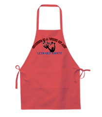Cooking is a Work of Art Apron