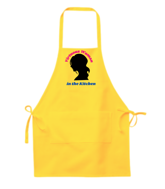 Virtuous Woman in the Kitchen Apron